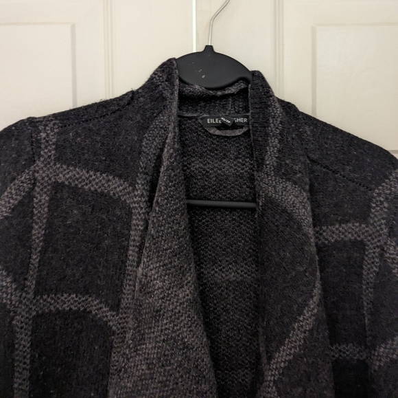 Eileen Fisher Coat Cardigan Sweater - Picture 3 of 5
